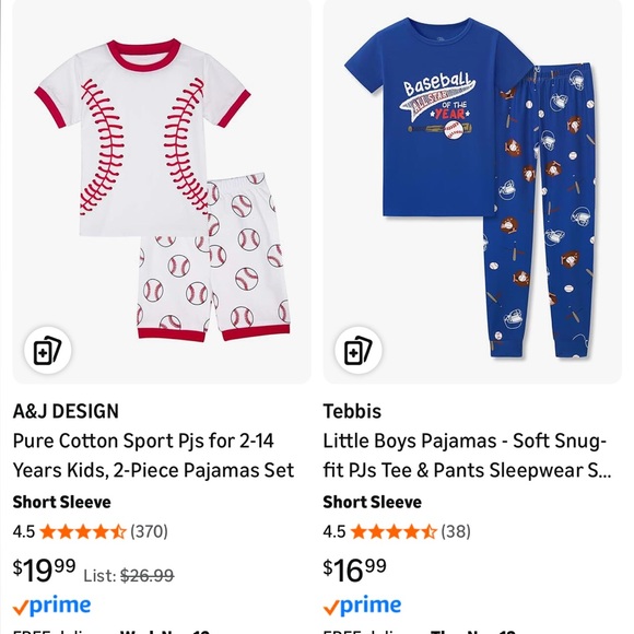 Baseball PJs ⚾️😍 - Picture 5 of 5